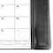 Dacasso Black Leather Desk Pad w/ 2022 Calendar Insert, 34  x 20 PR-1050 - alternate 3